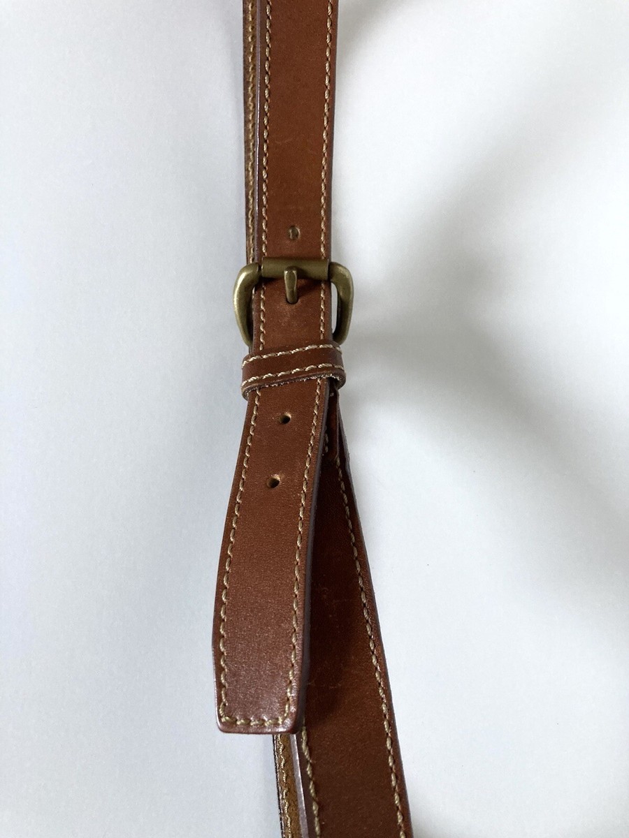 Vintage Patagonia Leather Money Belt Size 30 Approx. 1.25\