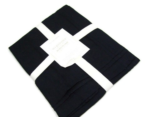 Williams Sonoma Pleated Edge Linen Dinner Table Runner 16" X 108" New - 第 1/4 張圖片
