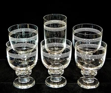 Thomas of Germany (Rosenthal) "Trend" Etched Crystal Glassware 