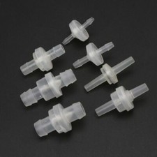 Plastic CLEAR Check Valve One Way Non-return Valve Aquarium Water Air Fit