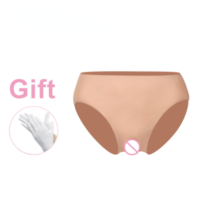 BodhiTC Realistic Silicone Vagina Panties Hip Buttock Thicken Panty
