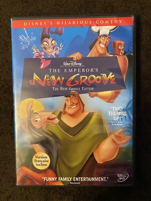 The Emperor's New Groove DVD - Walt Disney - Bilingual | eBay