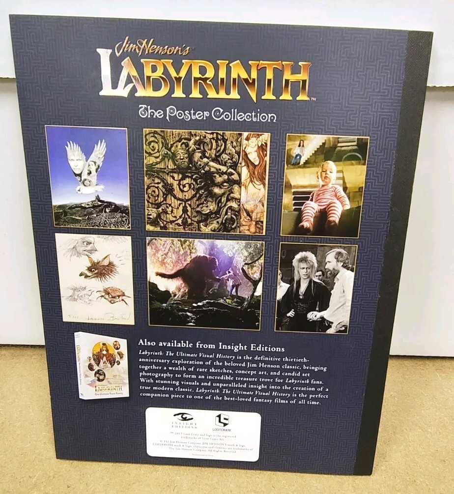 Jim Hensons Labyrinth The Poster Collection David Bowie LootCrate 40