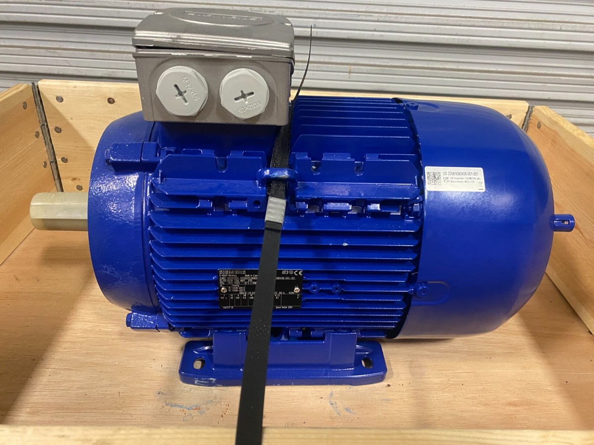 BLUE BLUE ジャーマンクロスモーターサイクルコート 2サイズ SIEMENS D-90441 ELECTRIC MOTOR 1LE1023-1AB52-2AA4 for sale online