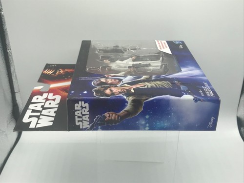 STAR WARS HAN SOLO & PRINCESS LEIA 3.75 FIGURES DISNEY HASBRO 2015 BNIB - Picture 5 of 9
