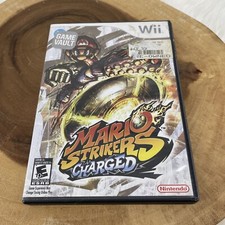 Mario Strikers Charged Nintendo Wii NO MANUAL!