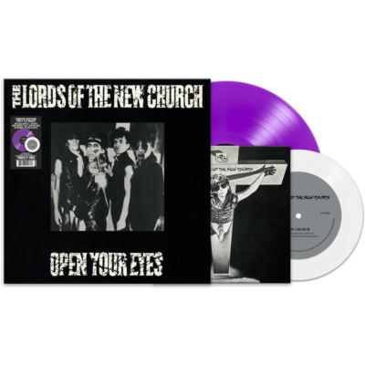The Lords Of The New Church - Open Your Eyes (Purple LP + White 7