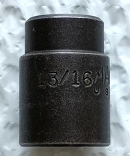 MAC TOOLS VP262, 1/2" DRIVE, 13/16" IMPACT SOCKET, SHALLOW, 12 POINT.