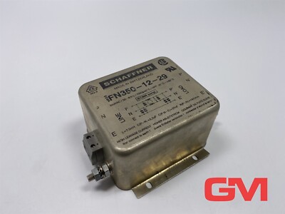 Schaffner Netzfilter FN350-12-29 line filter 250VAC 12A 1-Phase EMC/RFI Filter