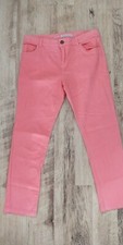 In extenso Jeans Slim Leg Coral Size EUR36 UK8 Waist 30" Inseam 25"