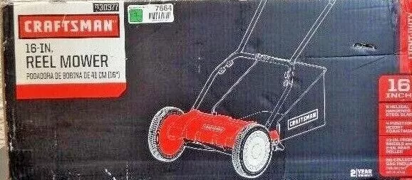 Craftsman 16 inch reel mower sales