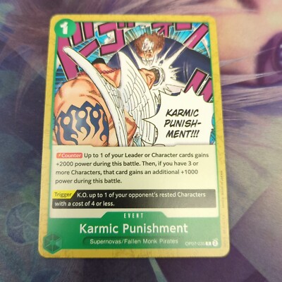 One Piece CCG 500 Years Into The Future Karmic Punishment OP07-035