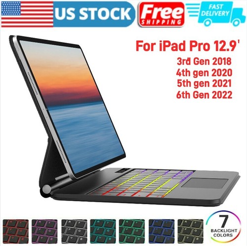 Magic Keyboard For Apple iPad Pro 12.9 inch 6th Gen/ 5th Gen 4th 3rd Bluetooth - 第 2/18 張圖片