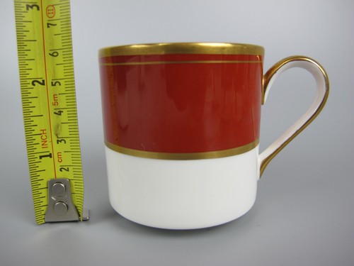 6 Narumi Coffee Cups / Cans. Harlequin Multicoloured Porcelain. Japan. 140ml - Picture 5 of 6