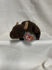 TY Beanie Baby - ROAM the Buffalo 6.5 inch DOB September 27, 1998 Stuffed Animal