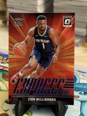 2024-25 Panini Donruss Optic - Express Lane Zion Williamson #20 Purple Prizm