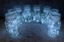 Leuchtgläser LED batteriebetrieben X8 acht Garten oder Innen Douwe Egbert Gläser