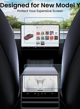 New Front Rear Tempered Glass Screen Protector Juniper 2026 Tesla Model Y