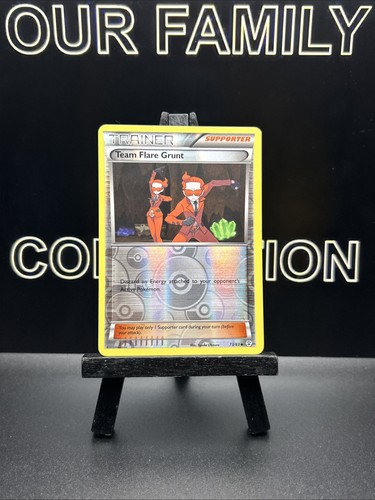Team Flare Grunt 73/83 Reverse Holo Pokemon XY Generations NM