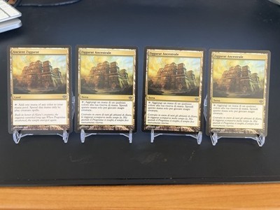 MTG Ancient Ziggurat Playset (1x EN / 3x IT)   Conflux   Uncommon