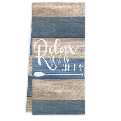 Rustic Lake Kitchen Towels, Lake House Decor Hand Towels for Bathroom, Lake L...