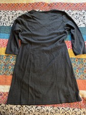 Toad&Co. Horny Toad Flexcel Gray Dress Lg Sleeve Secret Pocket In Hem SZ large