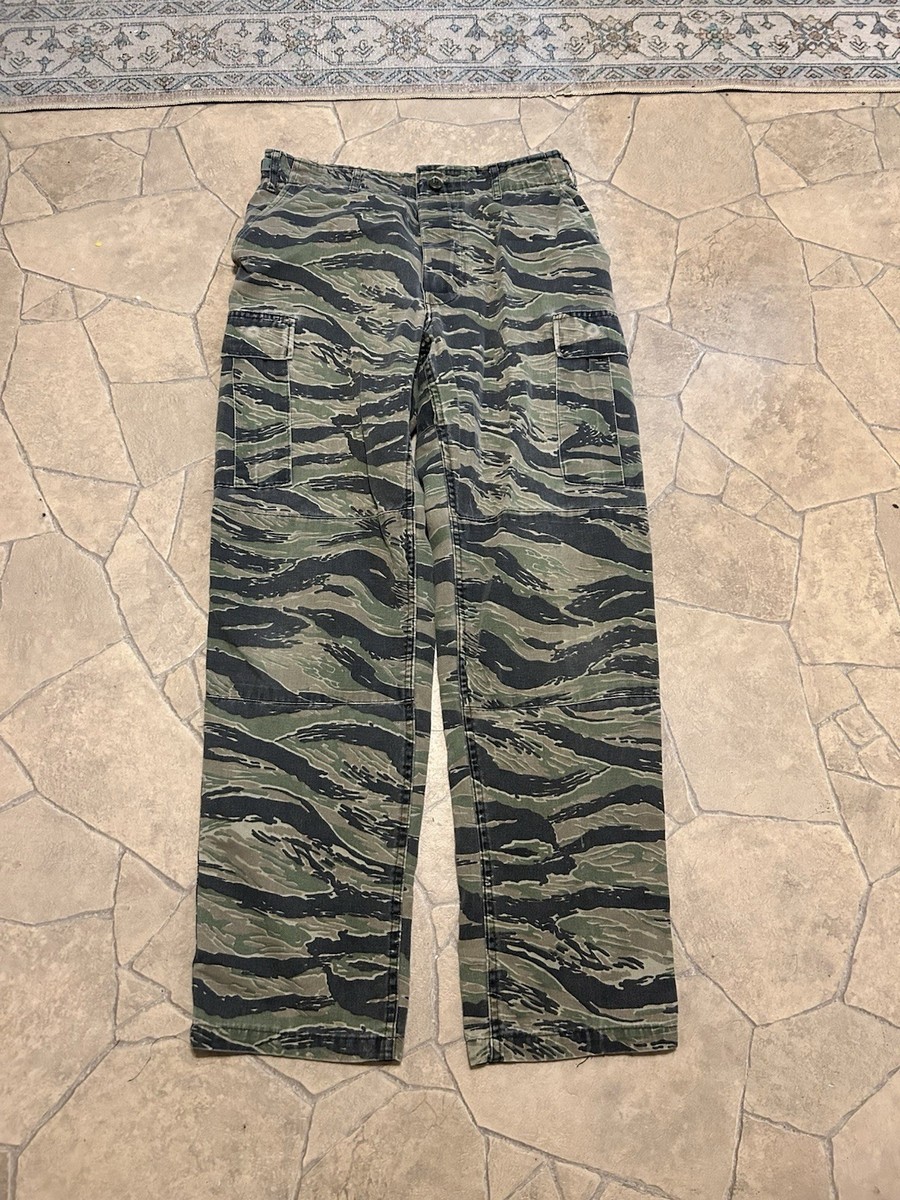 TRU SPEC Tiger Stripe Desert Combat BDU Pants Size Medium 31.5