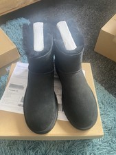 Ugg Mini Bailey Bow II Boots Uk Size 8 Cost £185