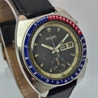 Seiko Pogue 6139-6002 Pepsi Bezel Chronograph Vintage Men’s Watch