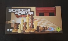 Scacchi e dama deluxe in legno - EG Editrice Giochi