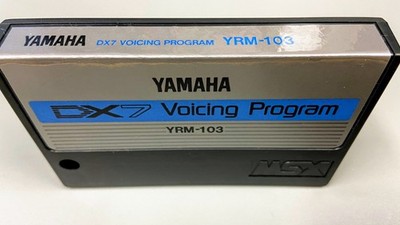 Yamaha DX7 Voicing Program YRM-103 MSX cartridge | eBay