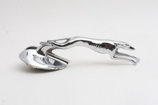 1930s 1934 Greyhound Ford Lincoln Hood Ornament Vintage 9 Chrome Metal 1930s 1934 Greyhound Ford Lincoln Hood Ornament Vintage 9 Chrome Metal