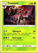 Trevenant 7/145 Rare Guardians Rising Pokemon NM