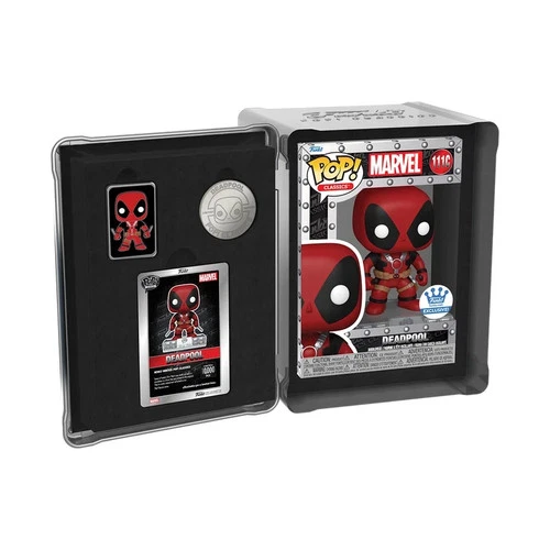 Marvel Funko Pop Classics Deadpool SEALED LE 10000 Metal Tin+