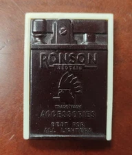 Vintage Ronson Lighter Accessories Kit Redskin Plastikit USA W Wick & Feeder VG!
