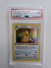 1999 POKEMON FOSSIL DRAGONITE - HOLO 1ST EDITION #4/62 MINT PSA 9