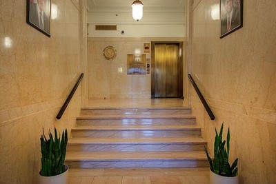 Washington DC Veterans Affairs Building 2019 Stairway Interior Elevator