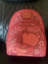 Loungefly Disney Winnie The Pooh Honeybees Flowers Mini Backpack NWT