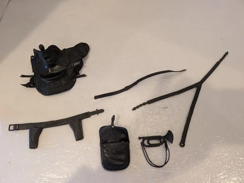 Vtg  Johnny West Sam Cobra Figure w/ Hat, Gun, Saddle And Other Accessories