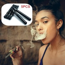 5pc  Self Cleaning One Hitter Metal Bat Tobacco Smoking Dugout Pipe Accessory