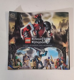 Lego 8802 Knights Kingdom: Dark Fortress Landing 8802 Castle and Boat Set