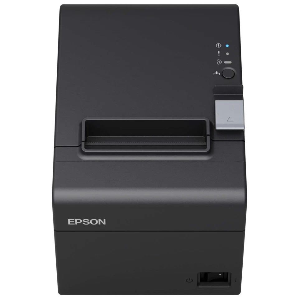 Epson TM-T20III Monochrome Thermal POS Receipt USB Printer with US Power Cord - Image 2 of 4
