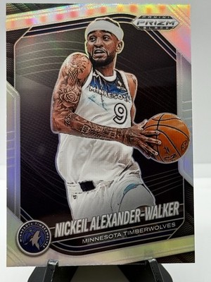 2024-25 Panini Prizm Black Silver Prizm Nickeil Alexander-Walker #193