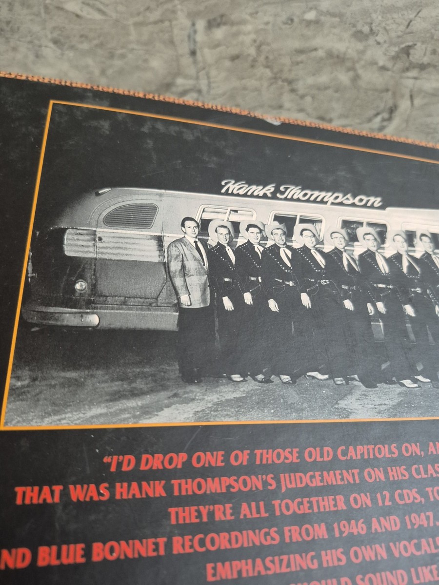 Hank Thompson & His Brazos Valley Boys - 12 CD Box Set - Bear