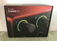 Focusrite Scarlett 2i2 4th Gen 2-in 2-out USB Music Audio Recording Interface