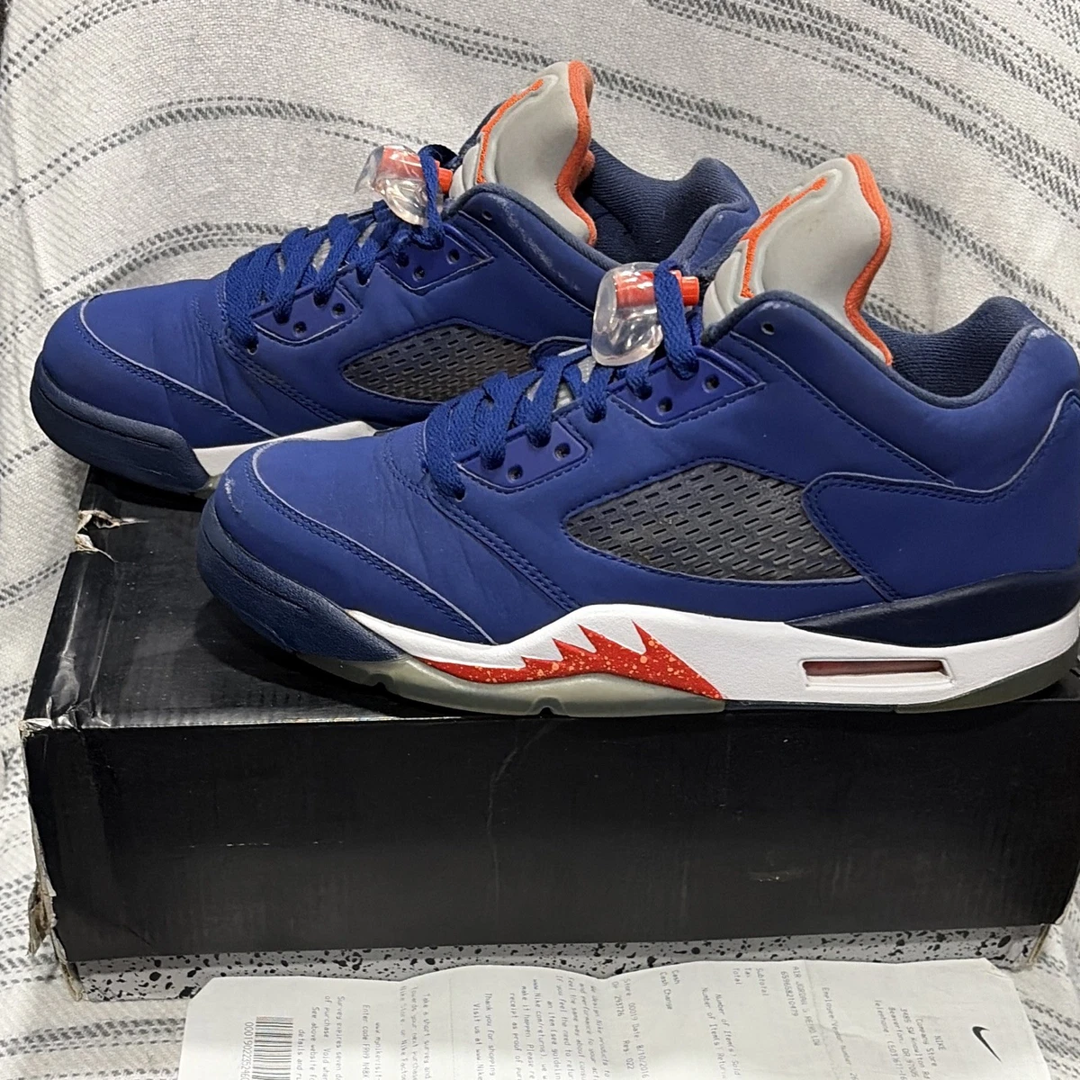 Jordan 5 Retro Low Knicks for Sale | Authenticity Guaranteed | eBay