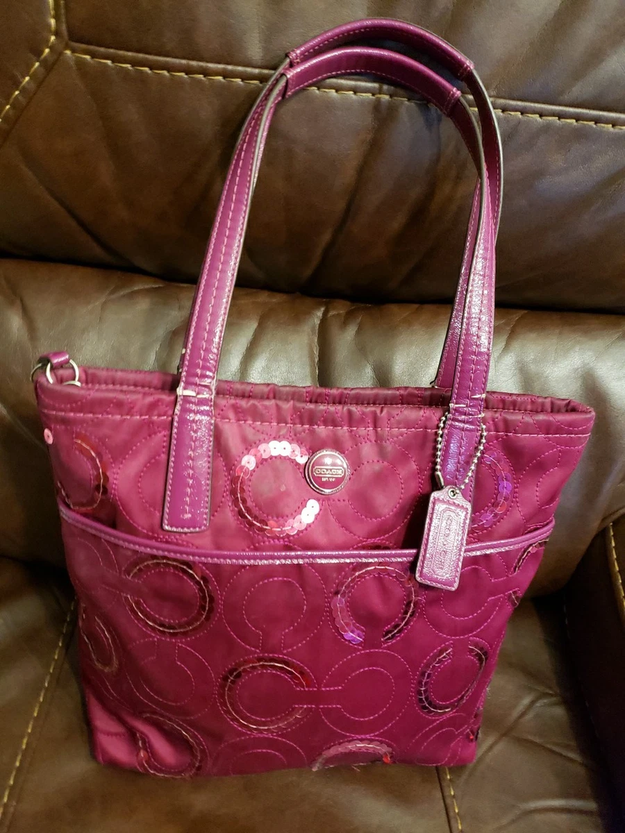 Coach Poppy Sequin Tote Bags & Handbags for Women for sale | eBay