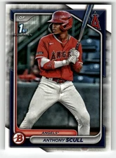2024 Bowman Anthony Scull #BP-107 Los Angeles Angels 1ST BOWMAN BEAUTY!