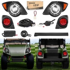 Golf Cart Headlights and Taillight Kit Fit Yamaha G29 YDR Drive Second Version