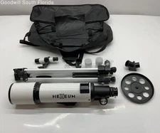 Hexeum White Black Telescope With Tripod Accessories & Carry Case Kit